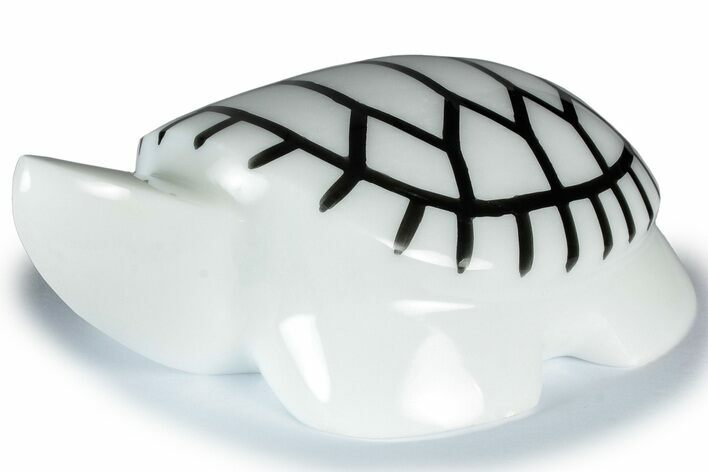 Carved White Marble Turtle - Philippines #309068